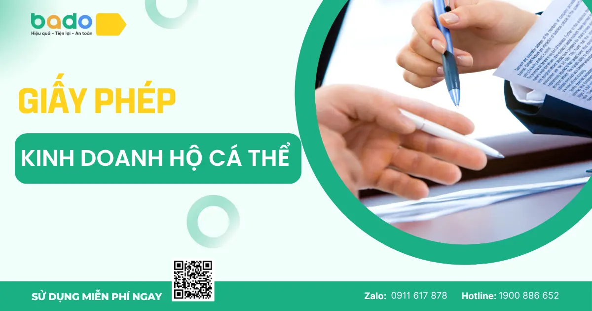 Giấy phép kinh doanh hộ cá thể tạo nền tảng pháp lý